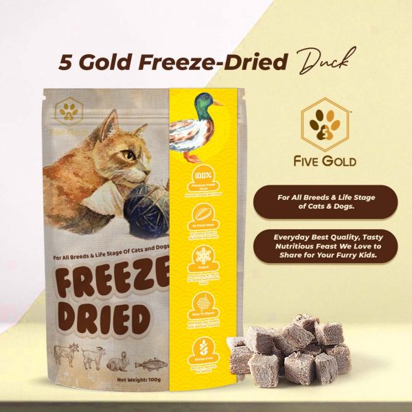 5 gold freeze dried duck(shopee)2 5 gold freeze dried duck(shopee)2